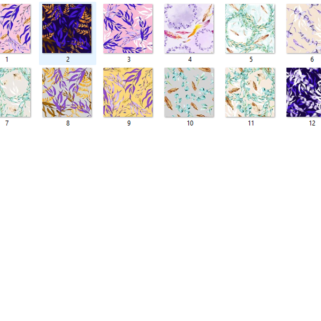 Kit Digital Aquarela Boho 2