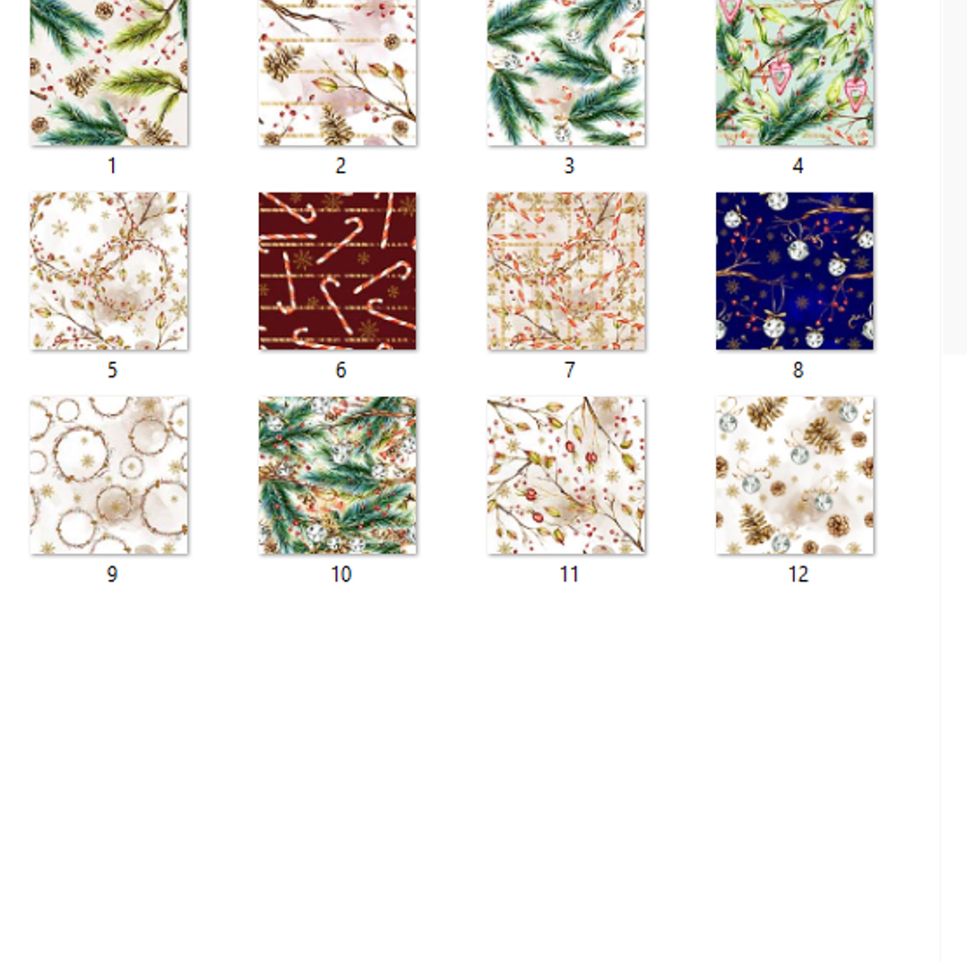 Kit Digital Papeis Inverno  2