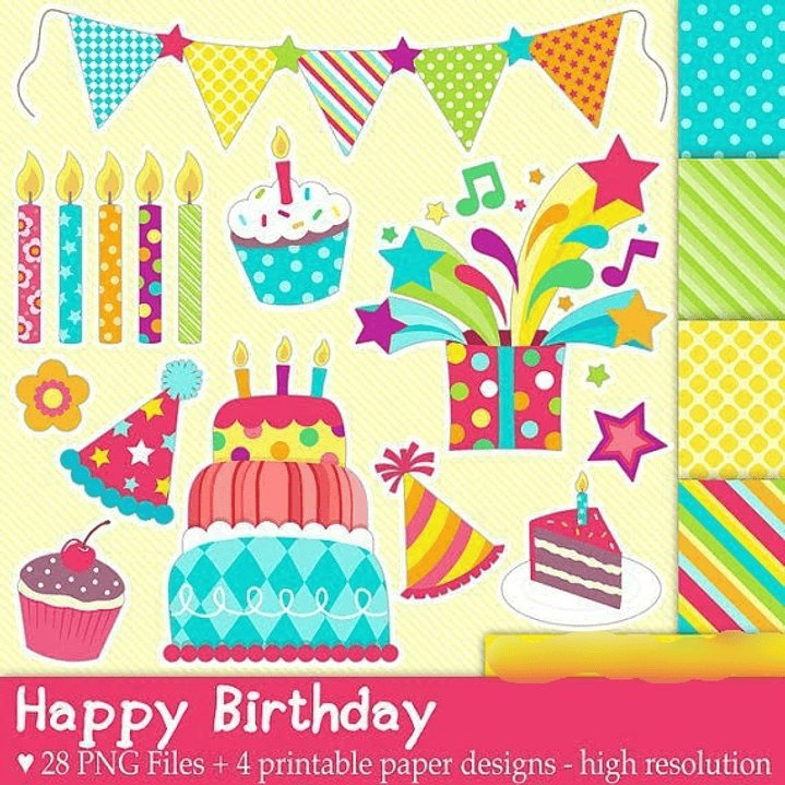 Kit Digital Aniversário  1