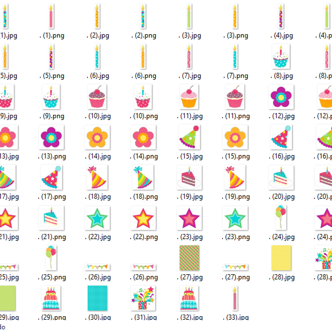 Kit Digital Aniversário  2