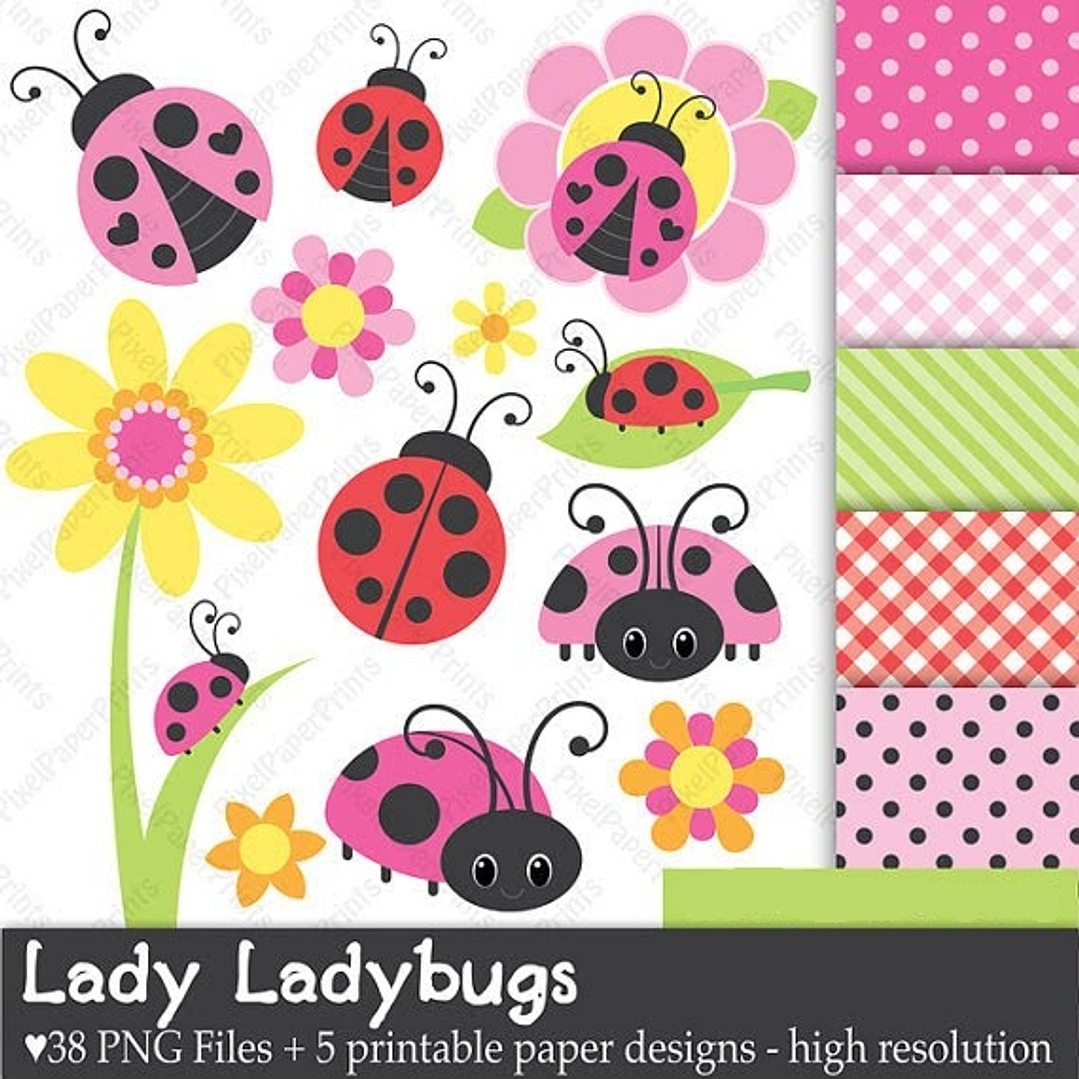 Kit Digital Joaninhas  1