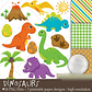 Kit Digital Dinossauros Baby - Thumbnail 1