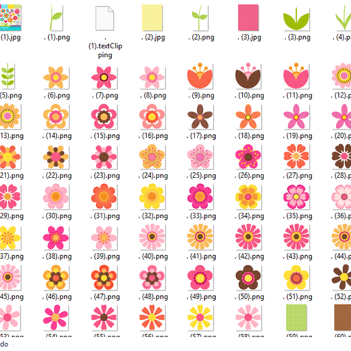 Kit Digital Flores  2