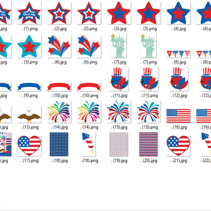 Kit Digital 4 de Julho  2