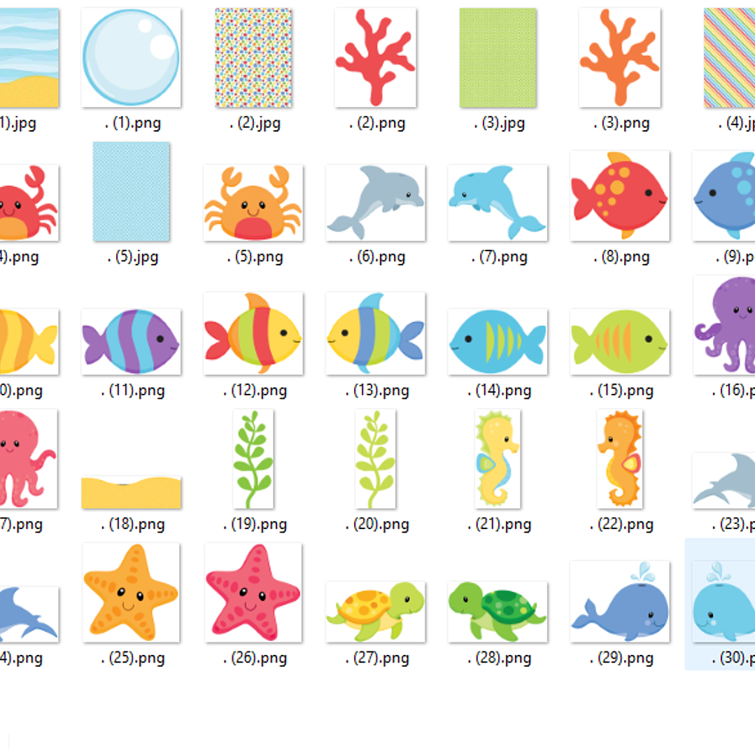 Kit Digital Fundo do Mar  2