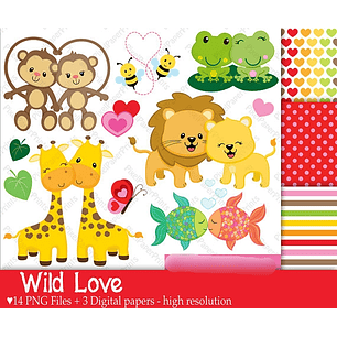 Kit Digital Casal Fofinhos