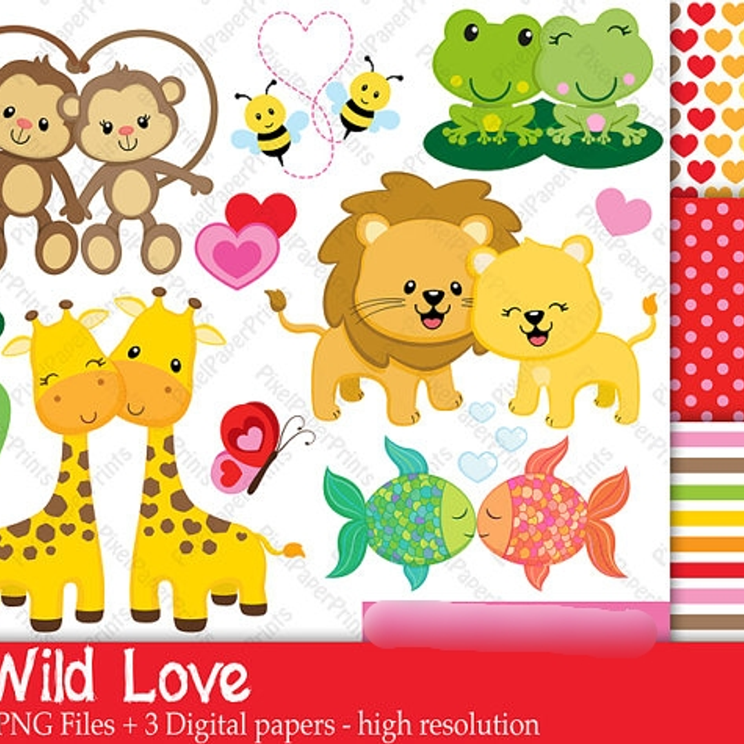 Kit Digital Casal Fofinhos 1