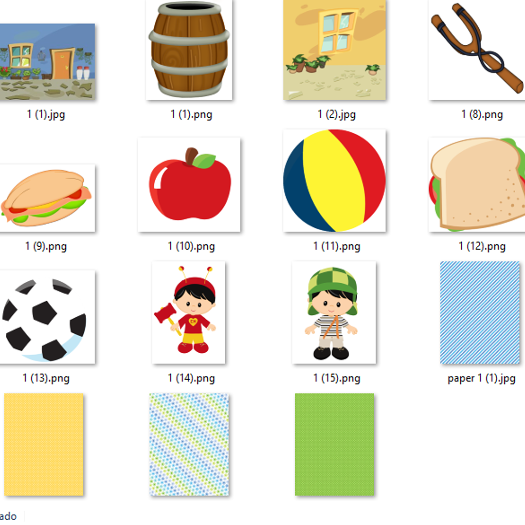 Kit Digital Chaves- Chapolim Colorado  2