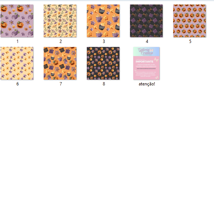 Kit Digital Papeis Halloween 2