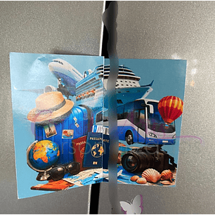 Arquivo Card Divulgação Viagem