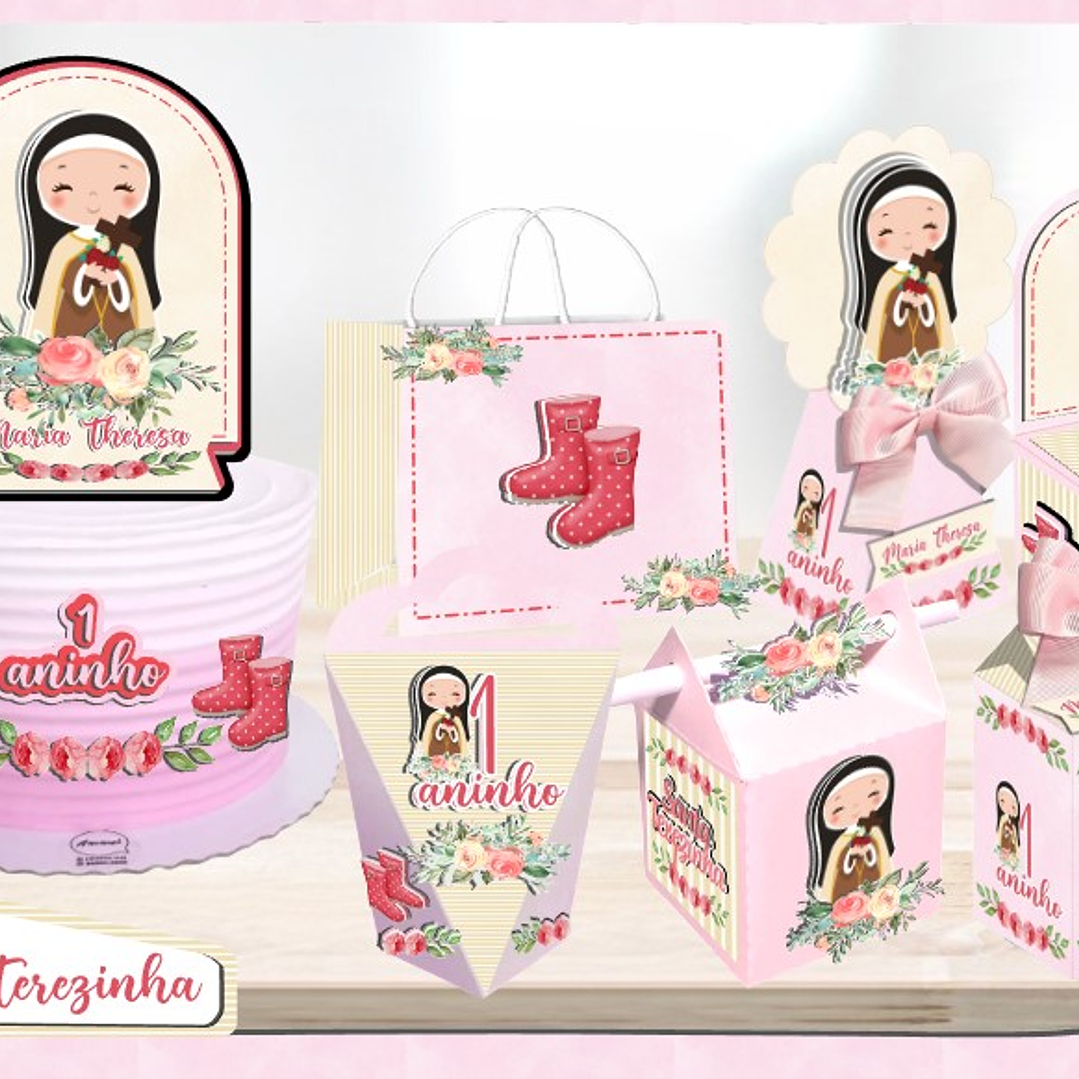 Arquivo Kit Festa Pronta Santa Terezinha  1