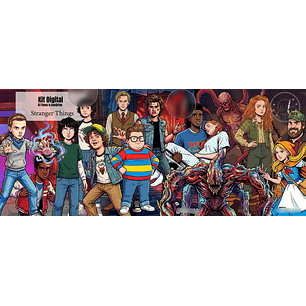 Kit Digital Stranger Things 