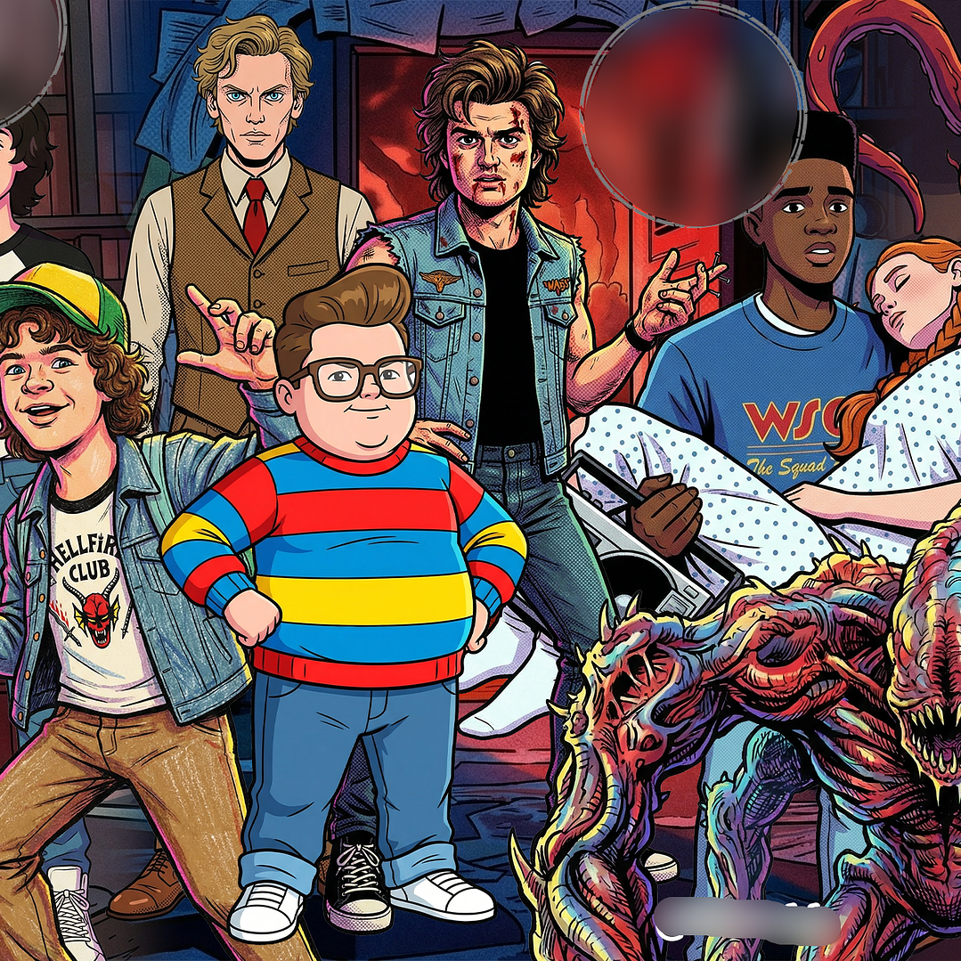 Kit Digital Stranger Things  1