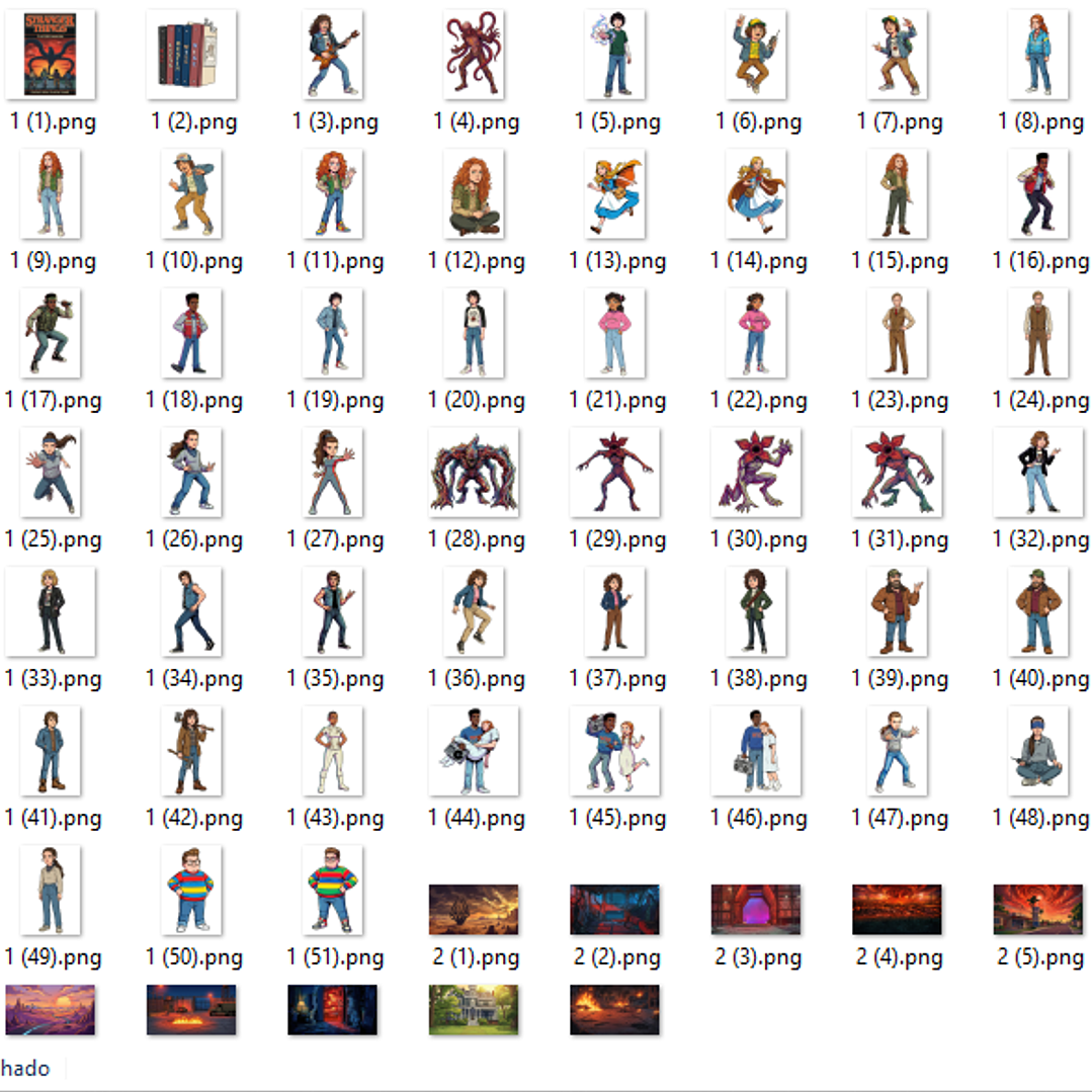 Kit Digital Stranger Things  2