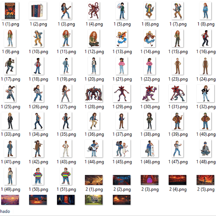 Kit Digital Stranger Things  2