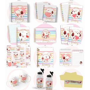 Arquivo Escolar Snoopy 2026