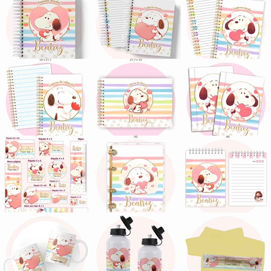 Arquivo Escolar Snoopy 2026 1