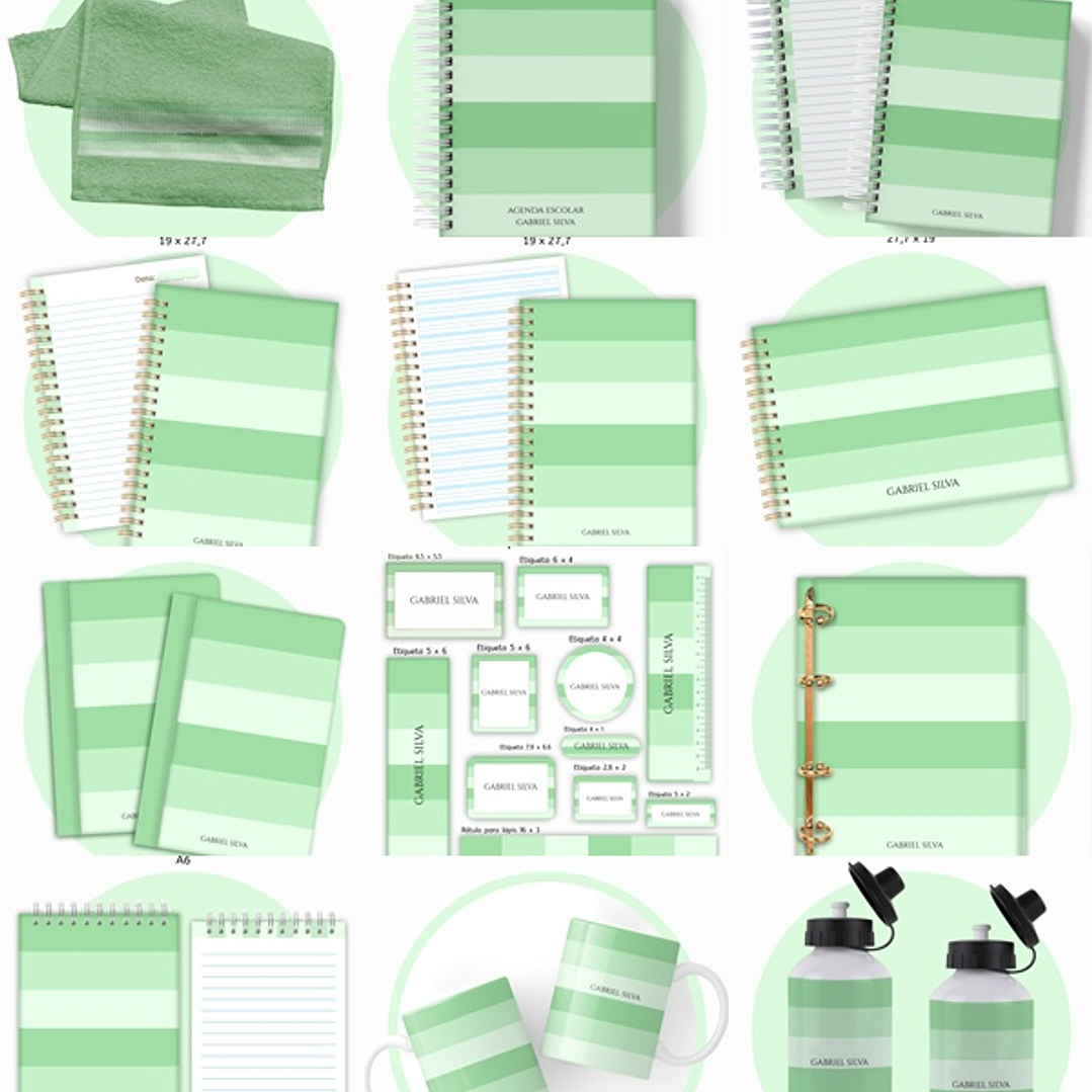 Arquivo Escolar Verde Neutro 2026  1