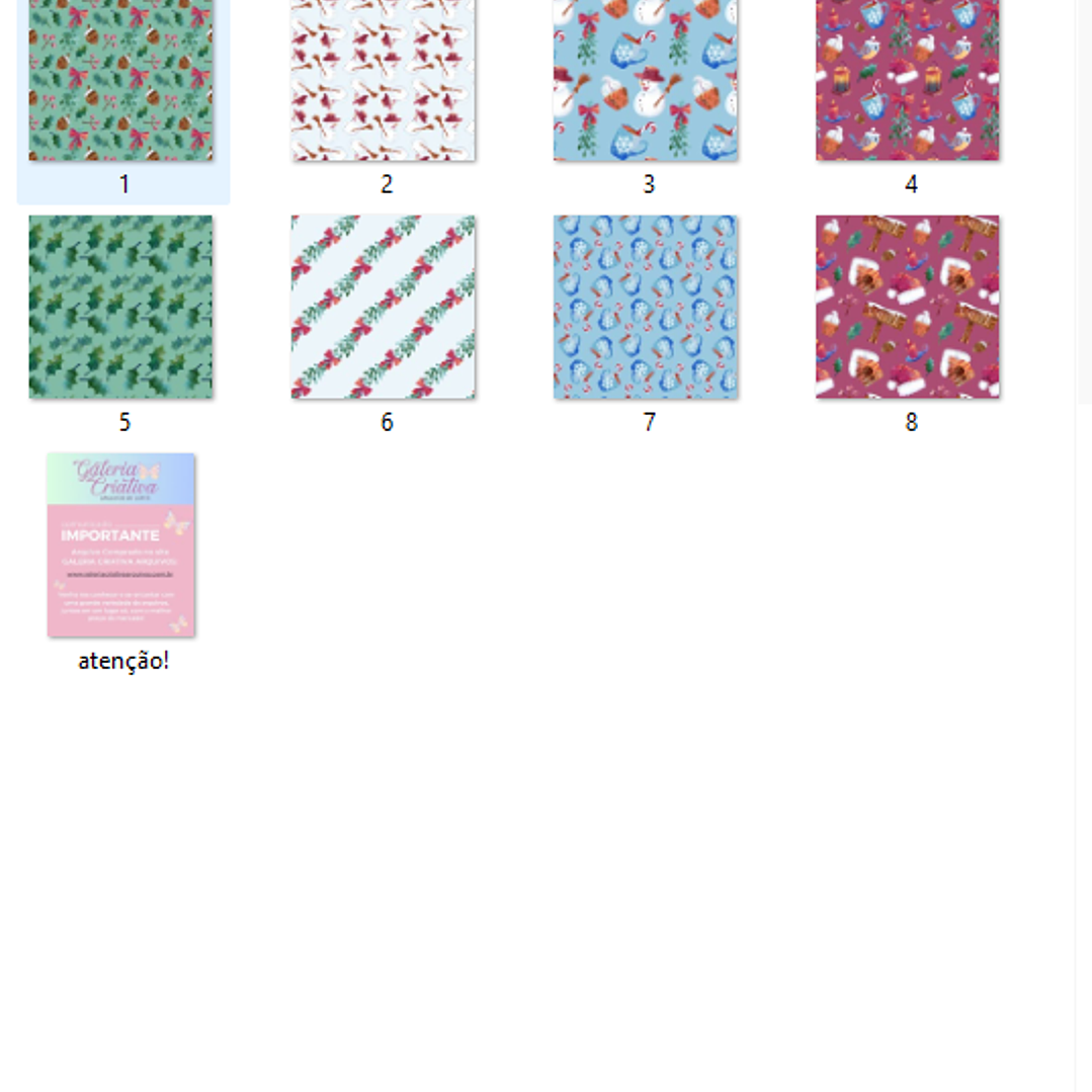 Kit Digital Papeis Inverno  2