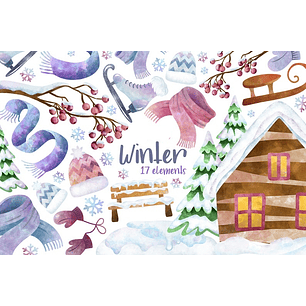 Kit Digital Cachecol Inverno 