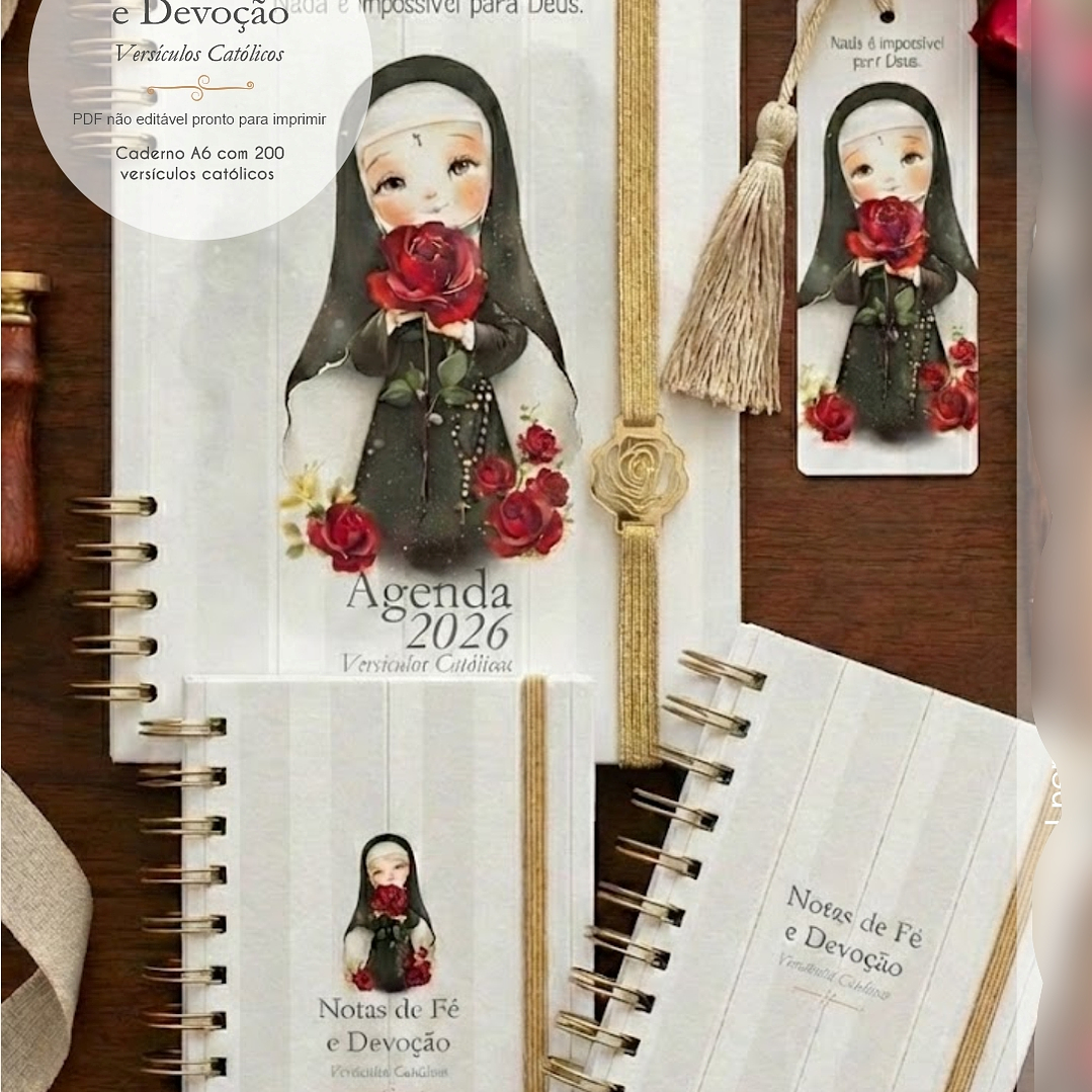 Arquivo Caderno A6 com Versículos - Notas de Fé e Devoção 10