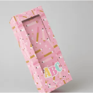 Arquivo Volta as Áulas Caixa Caneta 5 Estampas