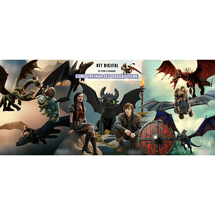 Kit Digital Como Treinar Seu Dragão 