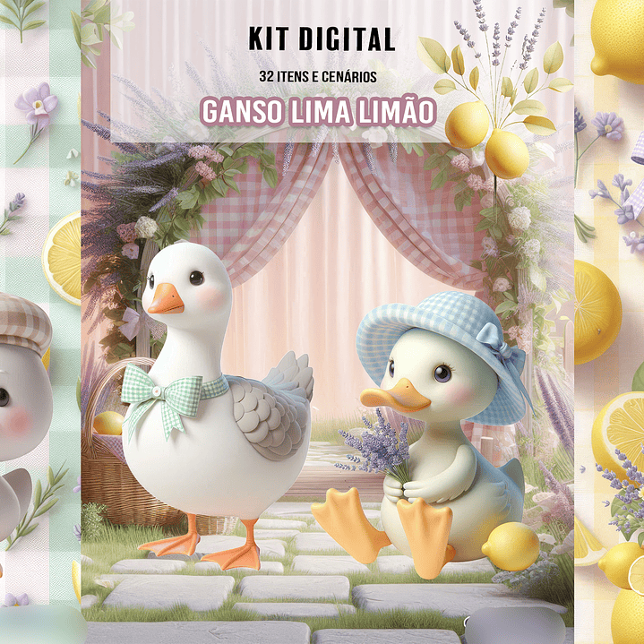 Kit Digital Ganso Lima Limão  1