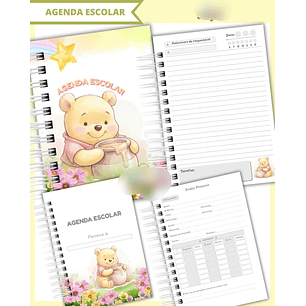 Arquivo Agenda Escolar Ursinho Pooh 2026