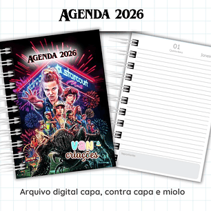 Arquivo Agenda Stranger Things 2026