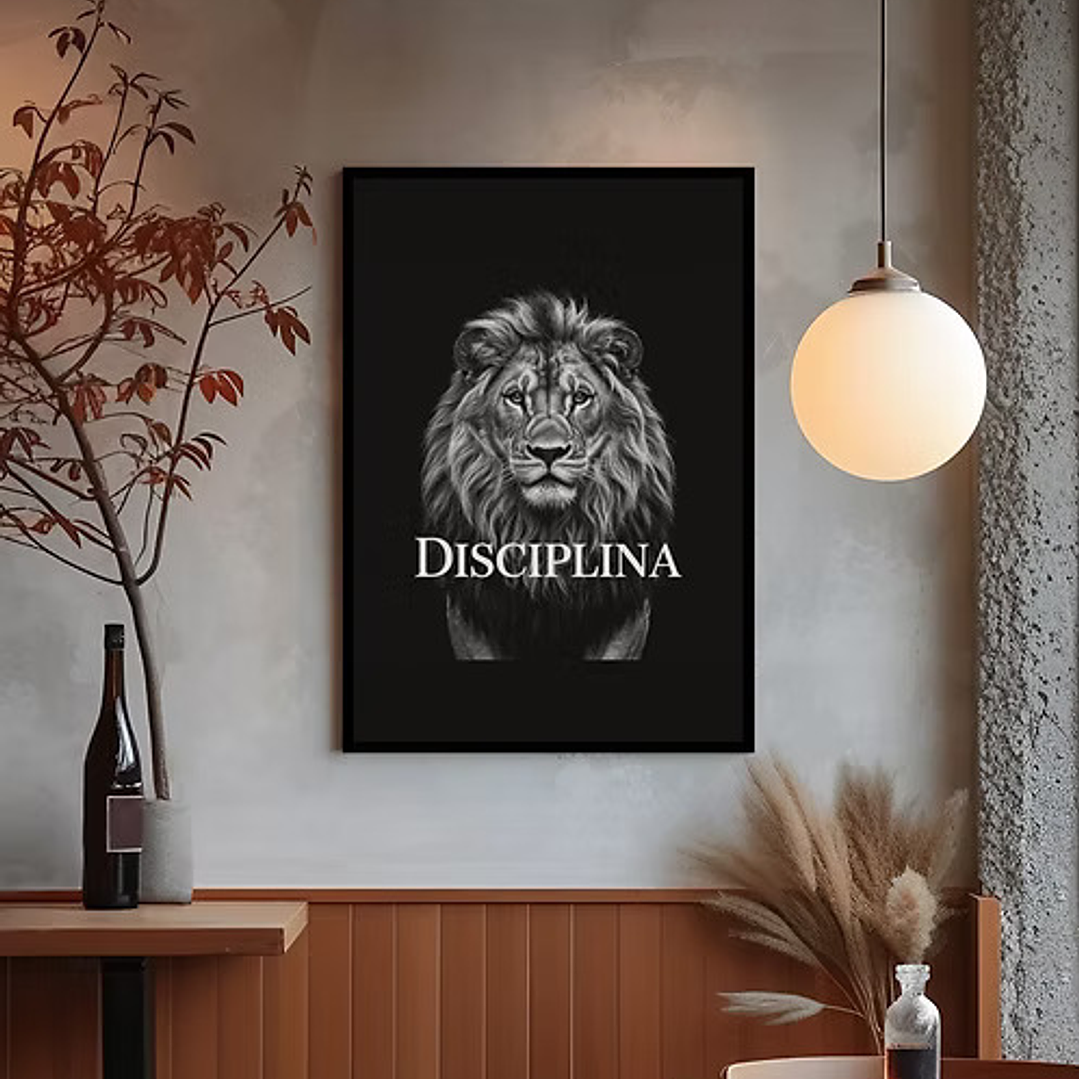 Arquivo Sublimação Quadro Leão 1