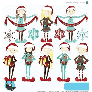 Kit Digital Decoração de Natal 