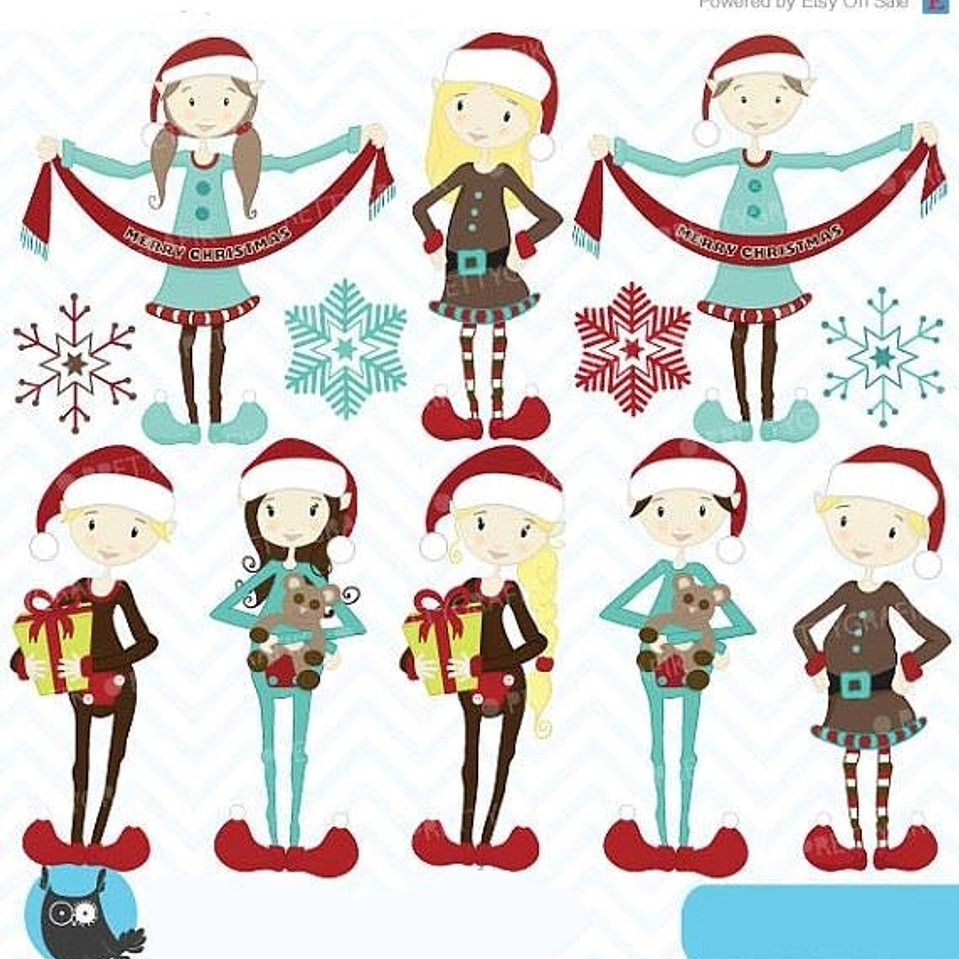 Kit Digital Decoração de Natal  1