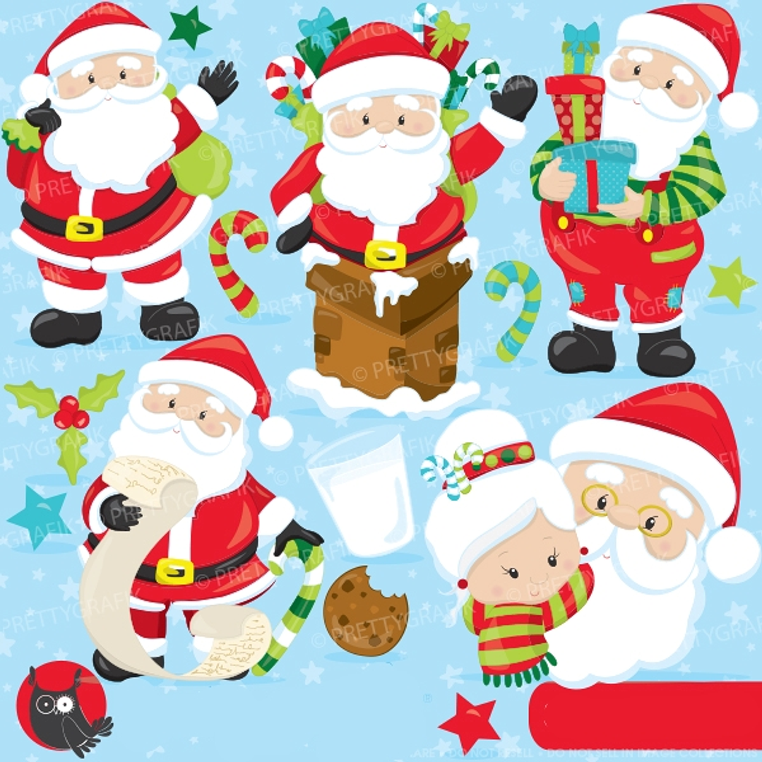 Kit Digital Papai Noel  1