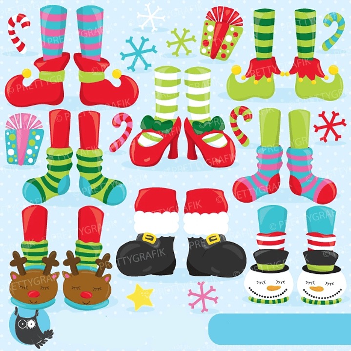 Kit Digital Botas De Natal  1