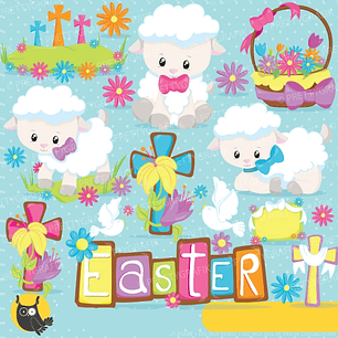 Kit Digital Ovelhinha Pácoa 