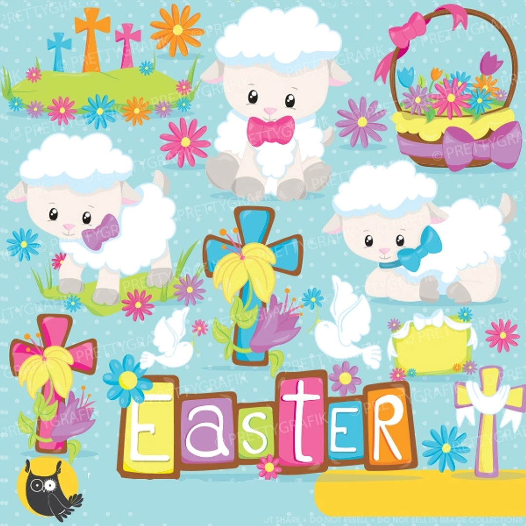 Kit Digital Ovelhinha Pácoa  1