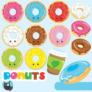 Kit Digital Donuts 