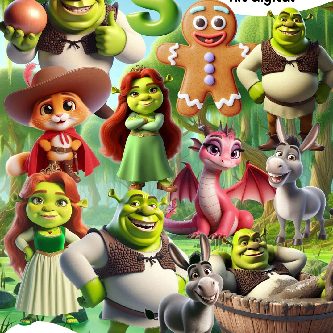 Kit Digital Shrek 1
