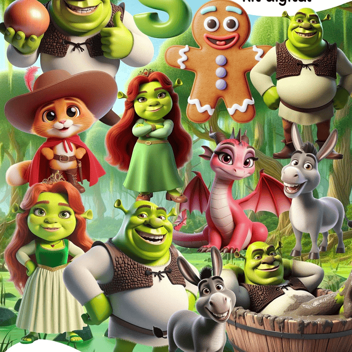 Kit Digital Shrek 1
