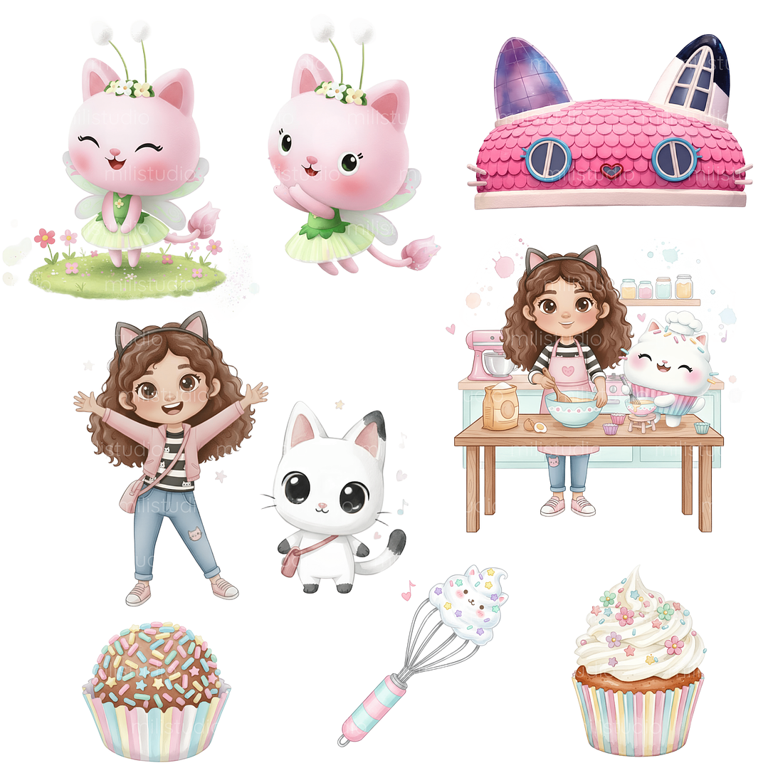 Kit Digital A Casa Mágica da Gabby 10