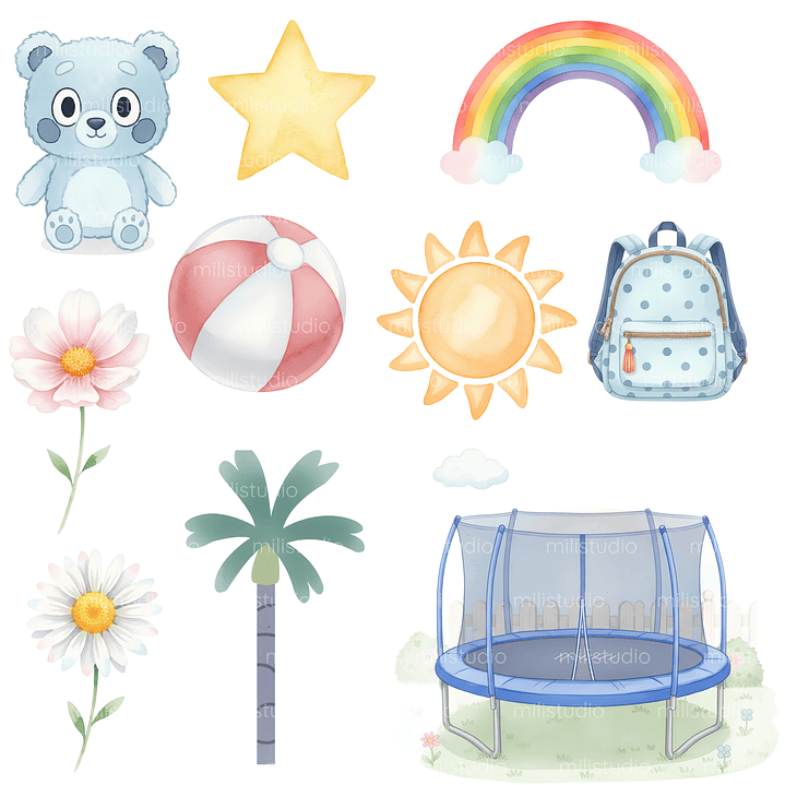 Kit Digital Bluey  4