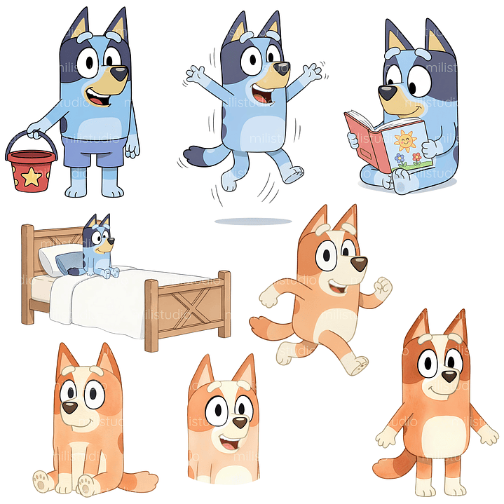 Kit Digital Bluey  9