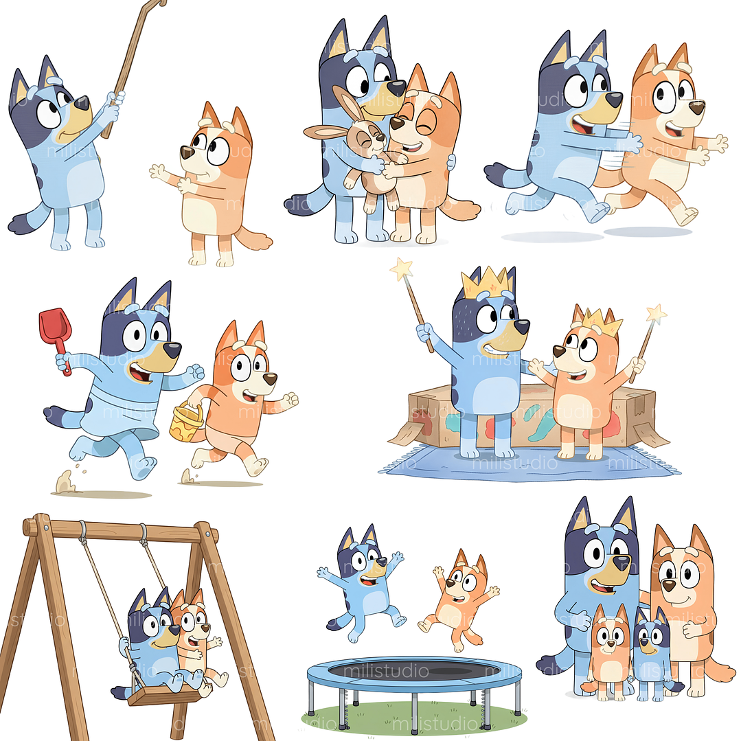 Kit Digital Bluey  14