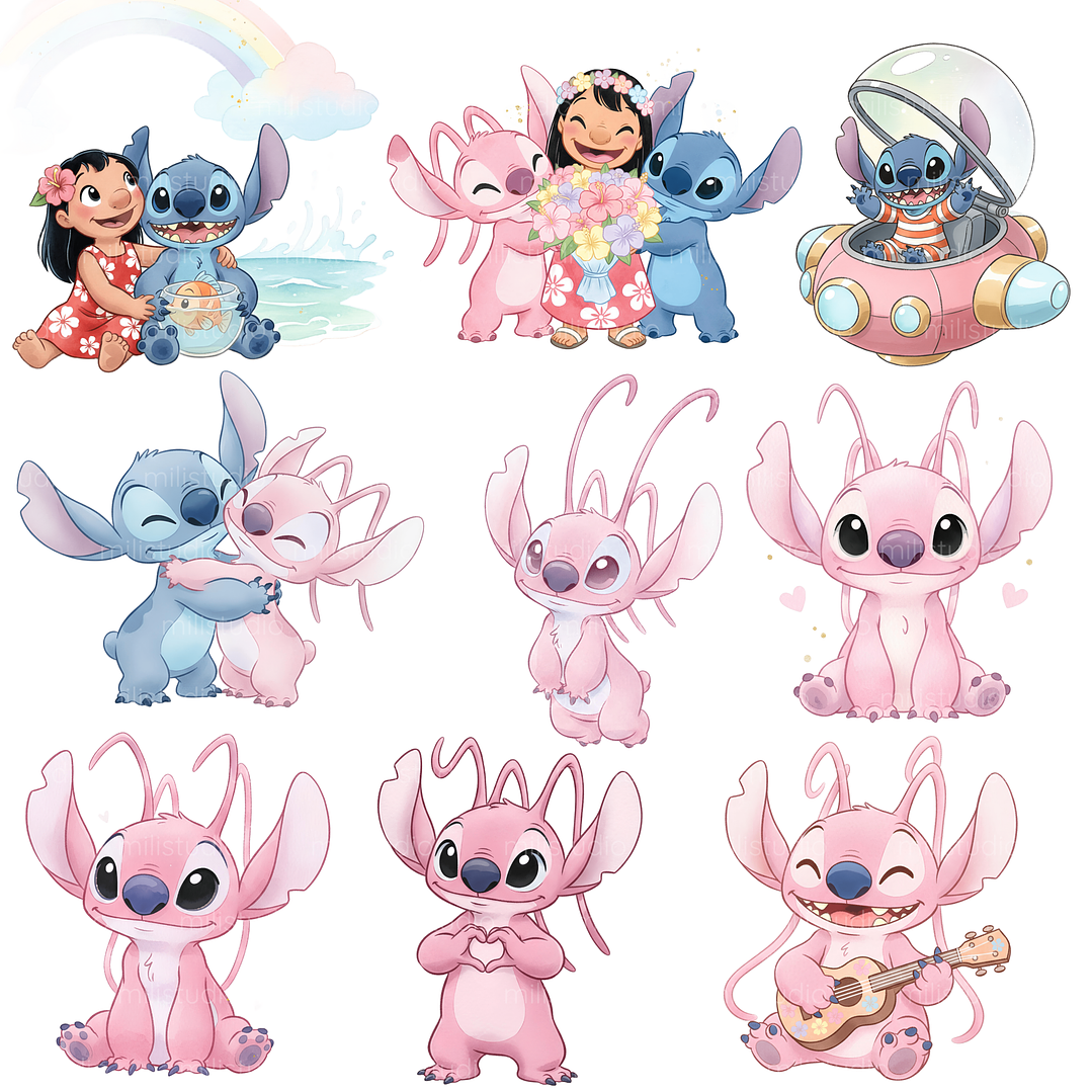 Kit Digital Lilo & Stitch  15