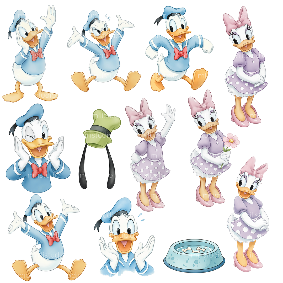 Kit Digital Mickey e Amigos  8