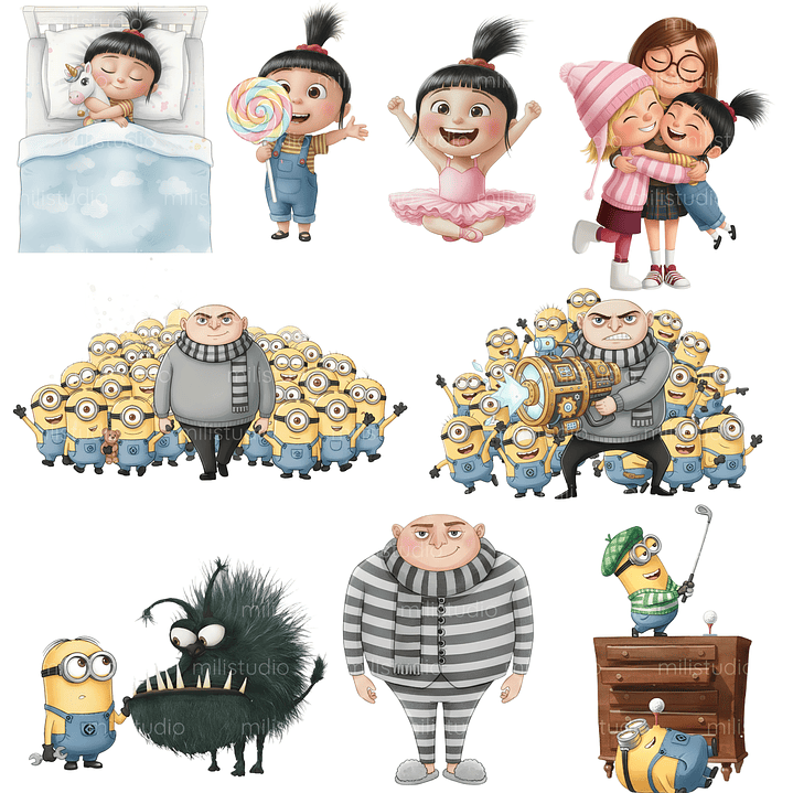Kit Digital Minions  12