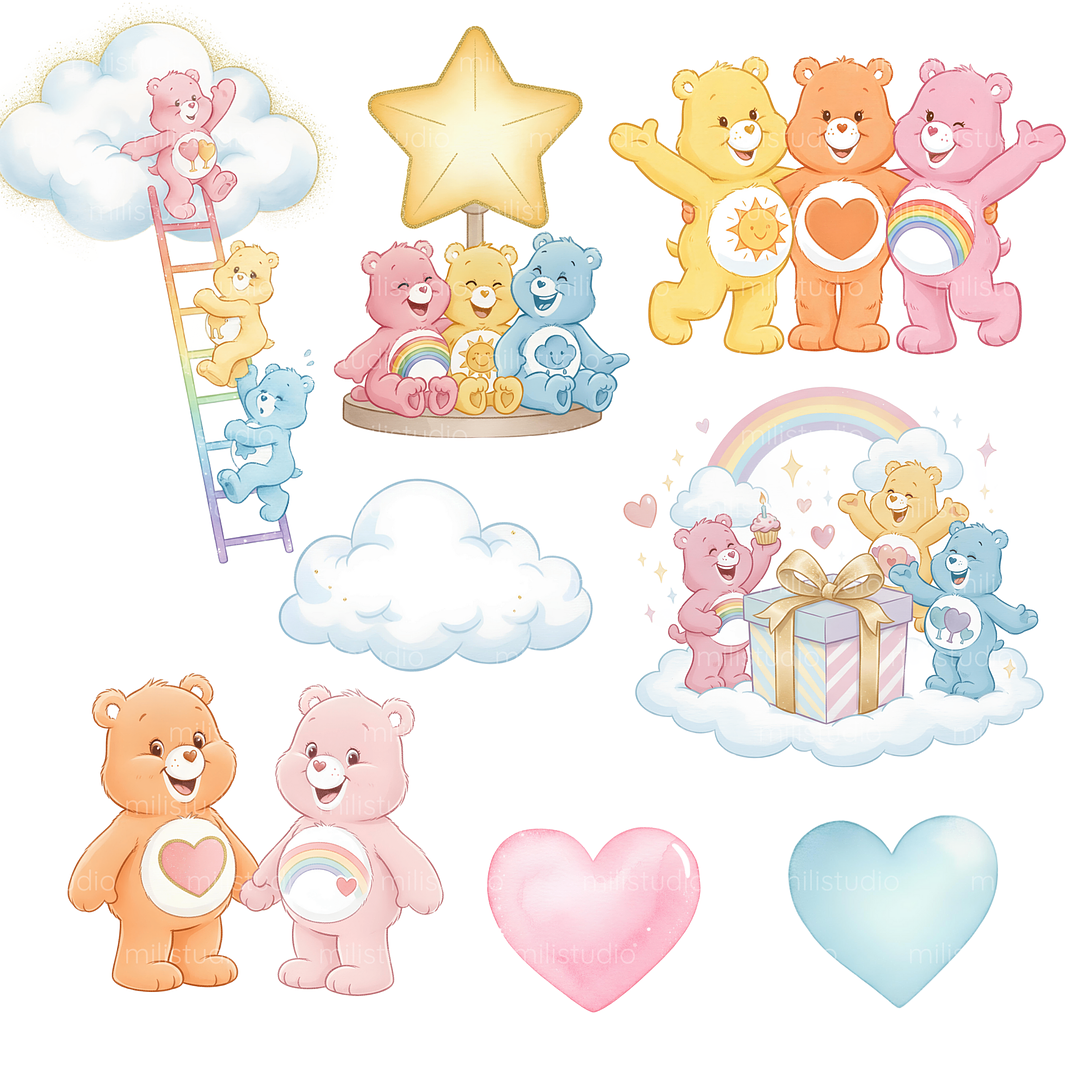 Kit Digital Ursinhos Carinhosos  2