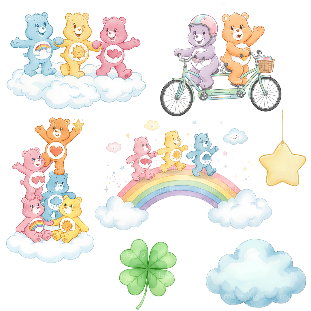 Kit Digital Ursinhos Carinhosos  3