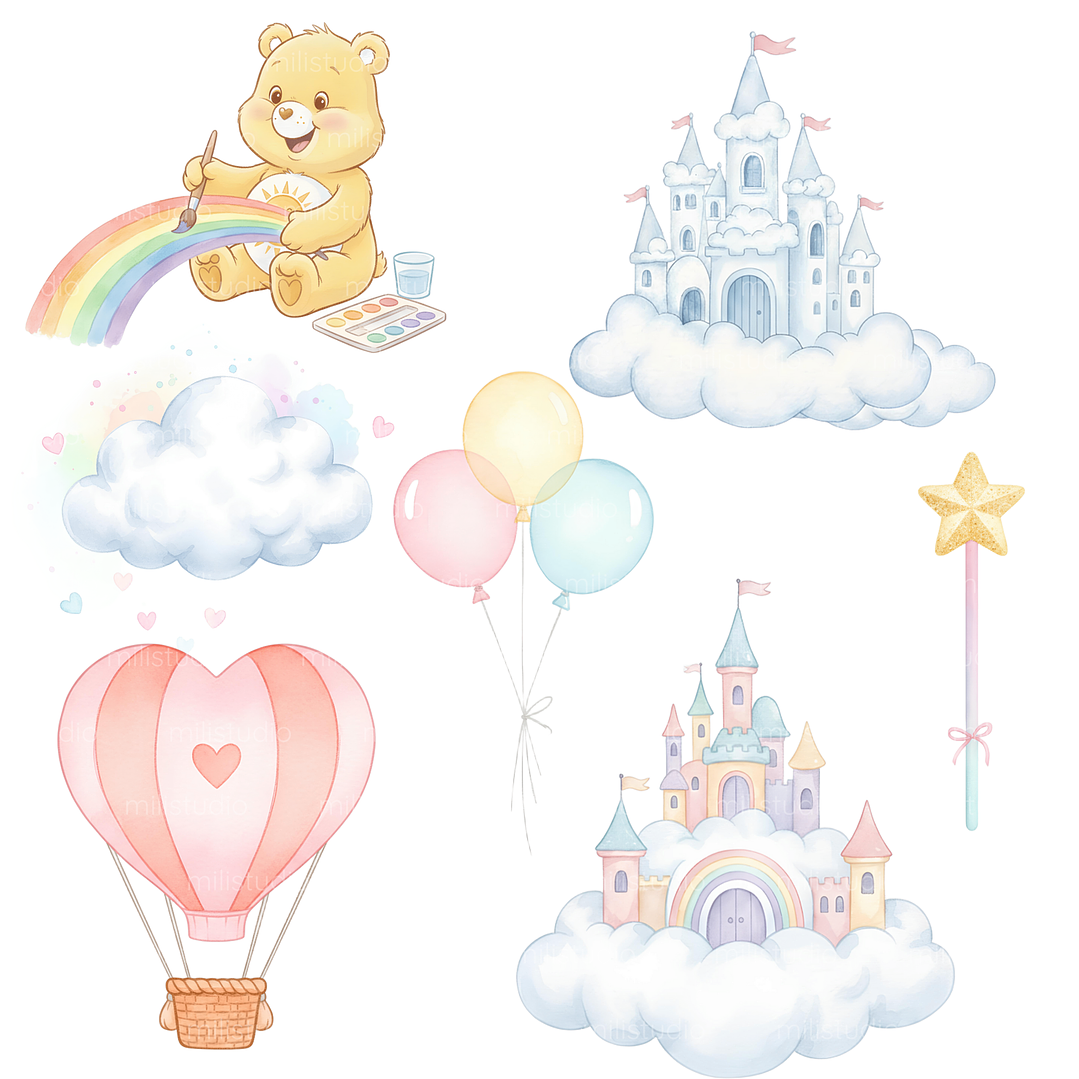 Kit Digital Ursinhos Carinhosos  6